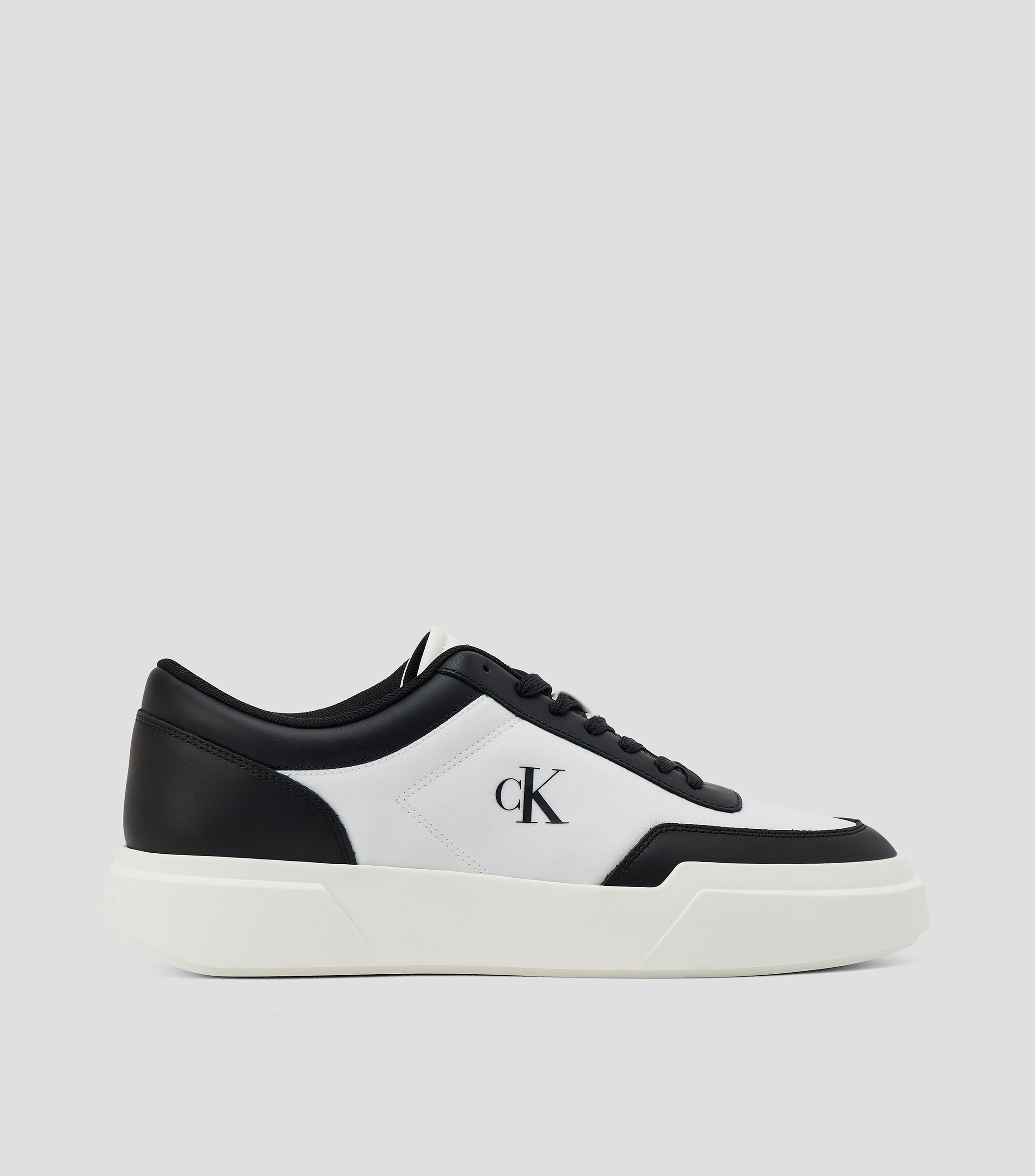 Tenis casuales Chunky en cuero vacuno Hombre